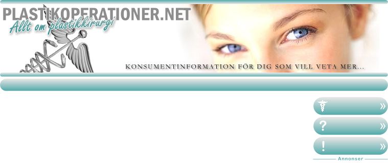 Denna sida hjälper dig som funderar på en Ögonlocksplastik / ögonlocksoperation / plastikoperation av dina ögonlock att lära dig mer om ingreppet